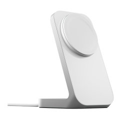 Nomad 15W MFi MagSafe Wireless Charger Stand - Silver