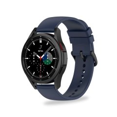 Olixar Soft Silicone Midnight Blue Strap (M/L) - For Samsung Galaxy Watch 6