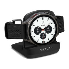 Spigen S353 Black Night Stand Holder - For Samsung Galaxy Watch 6
