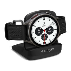 Spigen S353 Black Night Stand Holder - For Samsung Galaxy Watch 6 Classic