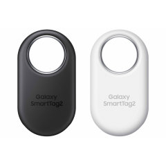 Official Samsung Black & White SmartTag2 Bluetooth Compatible Trackers - 2 Pack