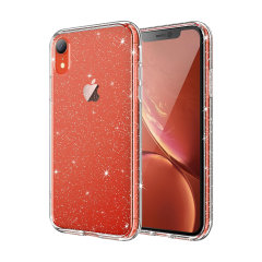 Olixar Clear Glitter Case - For iPhone XR