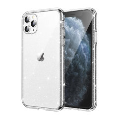 Olixar Clear Glitter Case - For iPhone 11 Pro Max