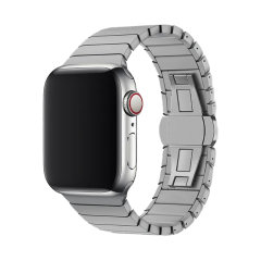 Olixar Silver Metal Links Band - For Apple Watch Ultra 2