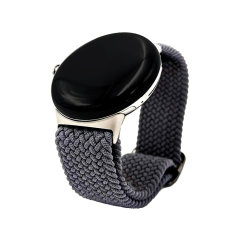 Olixar Space Grey Adjustable Braided Solo Band - For Google Pixel Watch 2