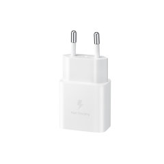 Official Samsung White PD 15W EU Fast Wall Charger - For Samsung Galaxy Tab A9