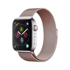 Olixar Pink Milanese Apple Watch Strap - For Apple Watch SE 2023 40mm
