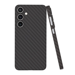 Olixar Black SlimAir Carbon Fibre Case - For Samsung Galaxy S24