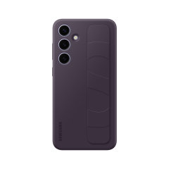 Official Samsung Dark Violet Standing Grip Case - For Samsung Galaxy S24