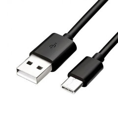 Official Samsung Black 1.5m USB-A to USB-C Fast Charge & Sync Cable - For Samsung Galaxy S24