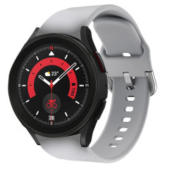 Olixar Grey Soft Silicone Band - For Samsung Galaxy Watch 46mm