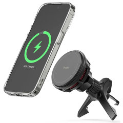 Ringke Peltier MagSafe 15W Wireless Charger Air Vent Car Mount with Cooling Function
