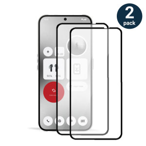 Olixar Two Pack Tempered Glass Screen Protectors - For Nothing Phone (2a)