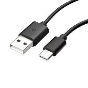 Official Samsung Black 1.5m USB-A to USB-C Charge & Sync Cable - For Samsung Galaxy S10