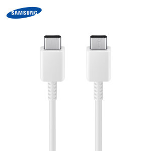 Official Samsung 25W White 1m USB-C to USB-C Cable - For Samsung Galaxy Z Flip 6