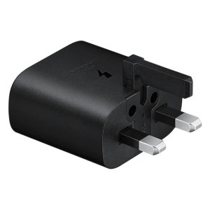 Official Samsung 25W USB-C Black Charger - For Samsung Galaxy Watch FE (40mm)