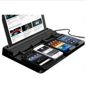 Je smartphone en tablet tegelijkertijd opladen met deze universele oplaad dock.