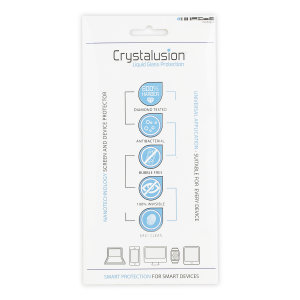 Crystalusion Vloeibaar Glas maakt gebruik van vloeibare nanotechnologie om je smartphone en tablet te beschermen. het biedt een resistieve laag die oppervlakken beschermt tegen vuil, olie, stof, slijtage en bacteriën voor maximaal 12 maanden.
