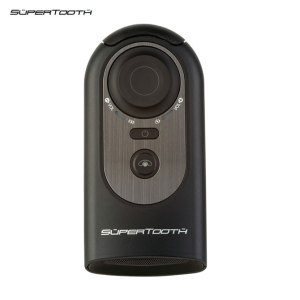 El SuperTooth HD Voice es un manos libres Bluetooth que no requiere instalación. Con Doble Altavoz, Tecnología Matriz y con dos altavoces de 5 vatios de salida de audio. SuperTooth HD es el kit de coche del visera de sol más potente del mercado