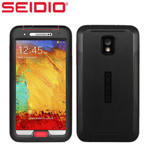 Conçue pour offrir une protection supérieure, la coque Seidio Obex empêche les éléments extérieurs tels que l'eau, la neige, la boue, certains liquides, de la poussière, du sable, d'endommager votre Samsung Galaxy Note 3.