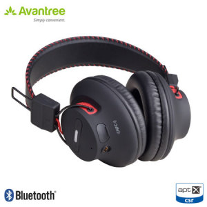 Enjoy an immersive audio experience with crystal clear audio and rich bass. Avantree Audition Headphones feature an enhanced Bluetooth connection, microphone for hands-free calling and NFC for greater freedom.