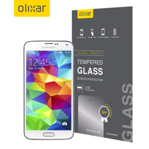 This ultra-thin tempered glass screen protector for the Samsung Galaxy S5 from Olixar offers toughness, high visibility and sensitivity all in one package.
