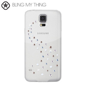Dress up your Samsung Galaxy S5, making it sparkle and shine with this new Angel Mix Case from the Bling My Thing Milky Way Collection.