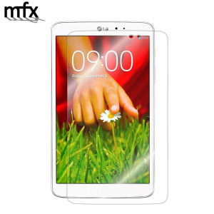 Keep your LG G Pad 8.3 screen in pristine condition with this MFX scratch-resistant screen protector.