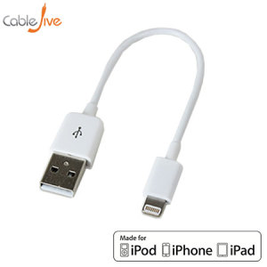 Make sure your Lightning devices are always fully charged with the iBoltz XS Apple Lightning to USB Sync and Charge Extra Short Cable with a tidy 12cm reach for Apple Lightning compatible phones and tablets.