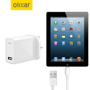 Charge your Apple iPad 4 quickly and conveniently with this compatible 2.4A high power charging kit. Featuring mains adapter with Lightning connection cable. It's also fully compatible with iOS 7, so no annoying warnings.