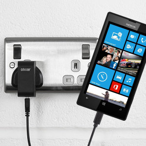 Olixar High Power Nokia Lumia 520 Charger - Mains
