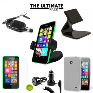 The ultimate Nokia Lumia 630 / 635 accessory pack contains must have items for your phone. Designed to protect and store your Nokia Lumia 630 / 635 at home, in the office and in the car.