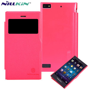 Housse View BlackBerry Z3 Nillkin Fresh - Rouge