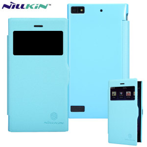 Nillkin Fresh Faux Leder BlackBerry Z3 Hülle in Blau