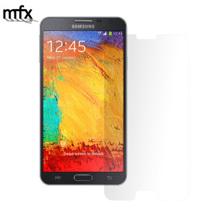 Keep your Samsung Note 3 Neo screen in pristine condition with this MFX scratch-resistant screen protector.