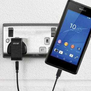 Charge your Sony Xperia E3 quickly and conveniently with this 2.4A high power charging kit. Featuring mains adapter and USB cable.