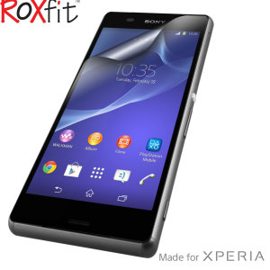 Keep your Sony Xperia Z3s screen in pristine condition with these Roxfit anti glare, scratch resistant screen protectors. There's even a spare protector to extend the durability of your device!