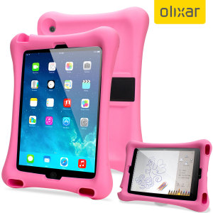 Let your child use your iPad Mini 3 / 2 / 1 without worrying with the extremely robust and fun Olixar Child-Friendly Silicone Case in pink. With anti-shock corners the Big Softy protects against the rigours of everyday use.