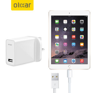 Charge your Apple iPad Air 2 quickly and conveniently with this compatible 2.5A high power charging kit. Featuring mains adapter with Lightning connection cable. It's also fully compatible with iOS 7 and later, so no annoying warnings.