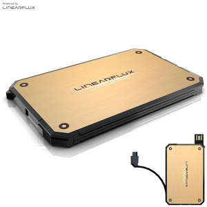 Charge your Micro USB device on the go with this ultra slim and super fast Hypercharger Power Bank in gold. With 1200mAh charge capacity, your phone can continue to make calls, check emails and navigate to a location for total peace of mind.