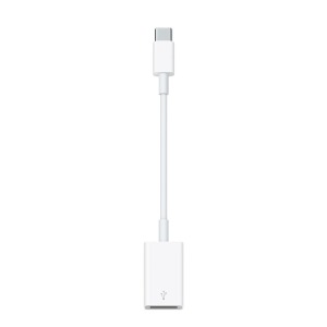 Der offizielle Apple USB Type-C zu USB Adapter lässt Sie Ihre iOS Geräte und viele Ihrer standard USB Geräte zu einem MacBook oder USB Typ- C Port anschließen.