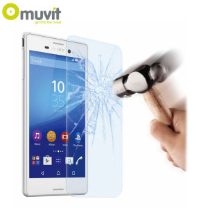 With superb screen protection and rounded edges this premium tempered glass protector from Muvit is the perfect choice for the Sony Xperia M4 Aqua.