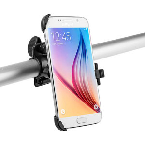 Ideal for navigation and listening to your music, this bicycle mount kit offers an easy to install and secure mounting solution for your Samsung Galaxy S6 on a bike.
