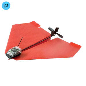 Take to the skies with this ingenious app-controlled paper airplane, complete with rechargeable motor and rudder. Aerobatic greatness and unlimited fun awaits! Do you have the right stuff, pilot?