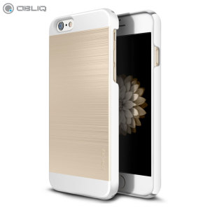 Protect your Apple iPhone 6S / 6 with the Obliq Slim Meta II Series case in black and champagne gold, which protects as well as providing a stunning full body protection in an attractive dual-toned design.