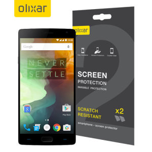 Mantenga la pantalla de su OnePlus 2 en las mejores condiciones con este protector de pantalla anti arañazos Olixar.