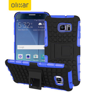 Protect your Galaxy Note 5 from bumps and scrapes with this blue ArmourDillo case. Comprised of an inner TPU case and an outer impact-resistant exoskeleton, the Armourdillo not only offers sturdy and robust protection, but also a sleek modern styling.