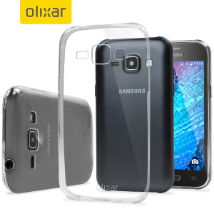 Custom moulded for the Samsung Galaxy J1 2015, this 100% clear Ultra-Thin FlexiShield case by Olixar provides slim fitting and durable protection against damage while adding next to nothing in size and weight.