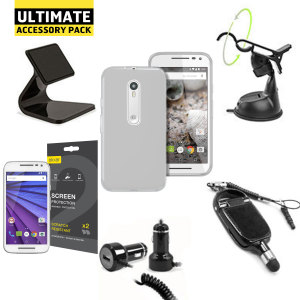 The Ultimate Pack for the Motorola Moto G 3rd Generation consists of fantastic must have accessories designed specifically the phone.