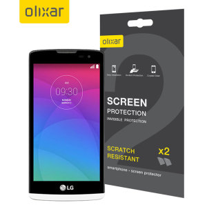 Keep your LG Leon screen in pristine condition with Olixar scratch-resistant screen protectors.